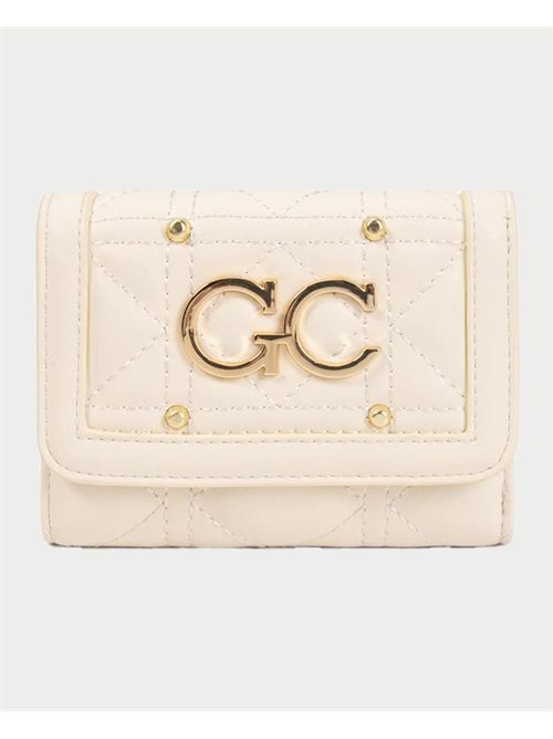 Portefeuille femme Gio Cellini avec logo et clous GIO CELLINI | FF077BEIGE